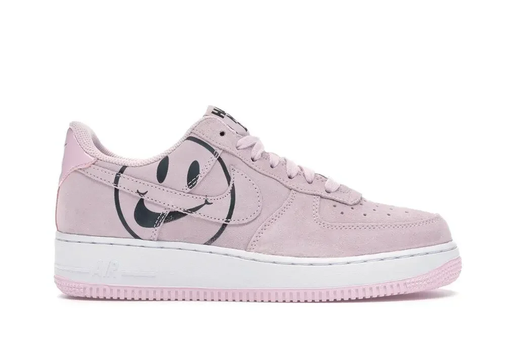 Nike Air Force 1 Low Have a Nike Day Pink Kids Girls 3 Seankers Casual Fun Artsy